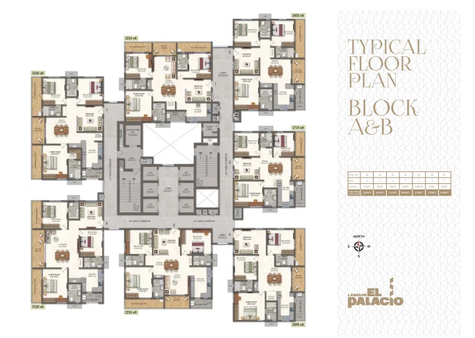 3 BHK  1681 - 2192 SqFt